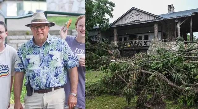 Las últimas palabras del director de Camp Mystic antes de morir.
