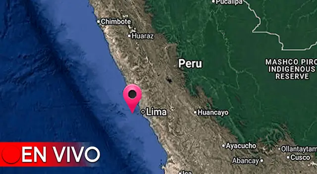 Conoce EN VIVO los temblores que ocurren en el Perú, según IGP.