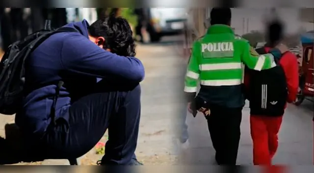 Menor fue detenido tras ser investigado por presuntamente extorsionar a su compañero