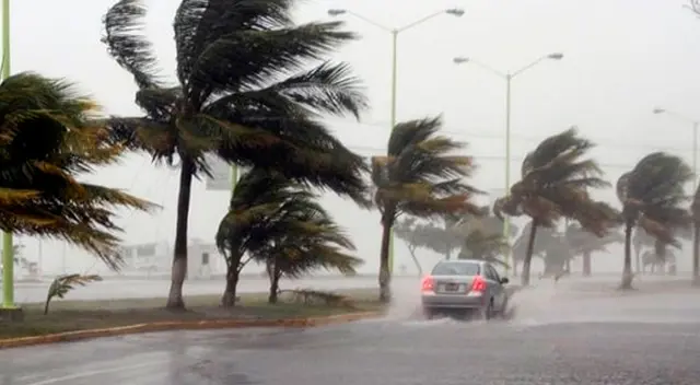 Conoce las regiones que se verían afectadas con los fuertes vientos.