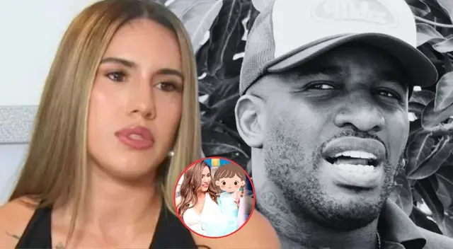 Darinka Ramírez echa a Jefferson Farfán por la pensión de su hija.