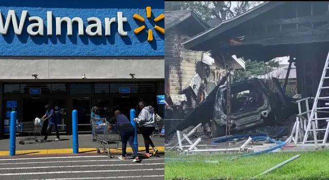 Persecución tras robo en Walmart termina con familia sin hogar.