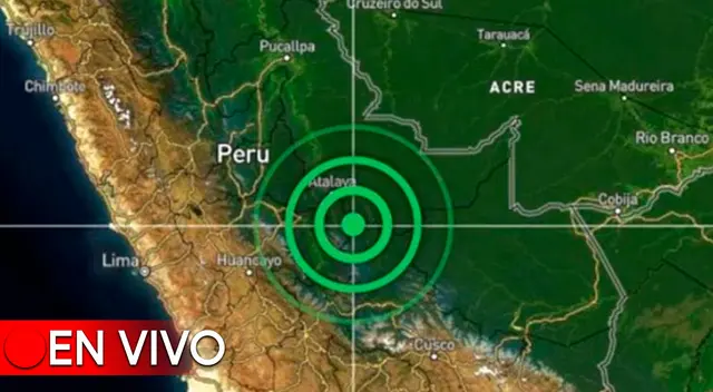 Conoce EN VIVO los temblores que ocurren en el Perú, según IGP.