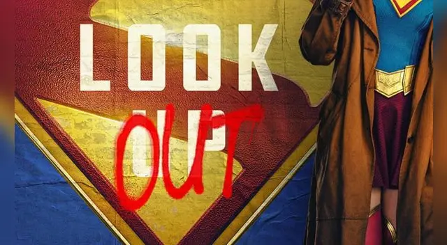 James Gunn acaba de revelar el primer póster de la película de Supergirl que se estrenará en 2026. Foto: DC Studios