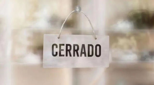 banco cerrado