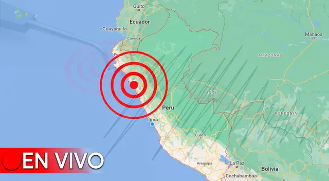 Conoce EN VIVO los temblores que ocurren en el Perú, según IGP.