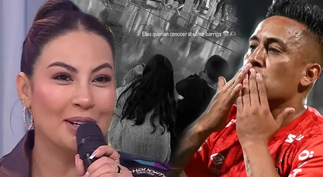 Pamela López sorprendió a sus hijos con un emotivo momento.