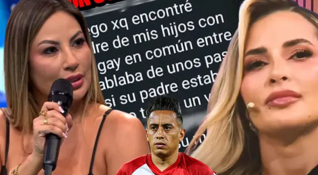 Pamela López hunde a Macarena Gastaldo con chats con Christian Cueva.