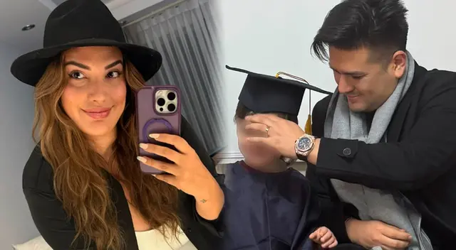 Cassandra Sánchez se EMOCIONA tras asistir a la graduación de su hijo con Deyvis Orozco: "Mi pequeño valiente"
