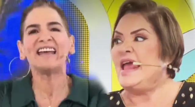 Gigi Mitre no soporta más y se pelea en vivo.