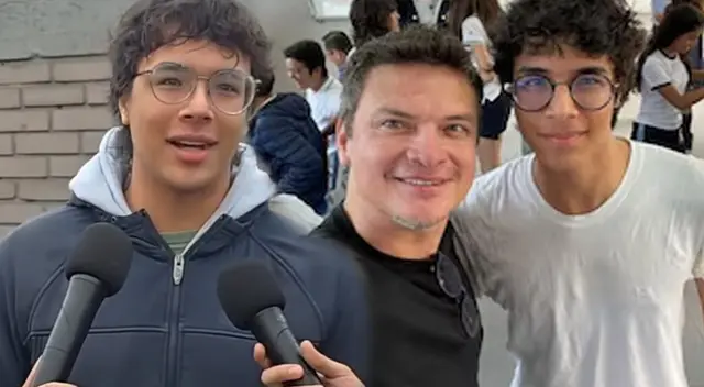 Hijo mayor de Óscar López Arias se presentó ante la PUCP para rendir su examen de admisión.