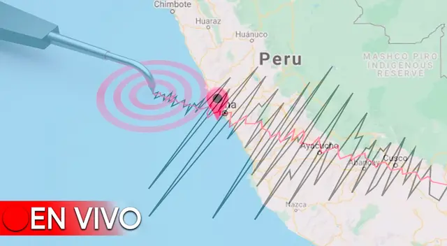 Conoce EN VIVO los temblores que ocurren en el Perú, según IGP.