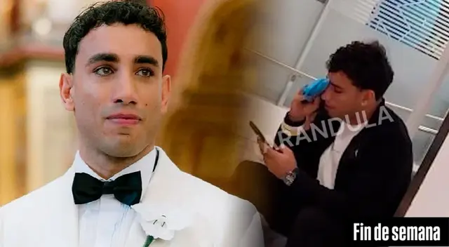 Said Palao GENERA ALARMA al ser captado en la CLÍNICA con una bolsa de hielo en el ojo ¿Fue golpeado?