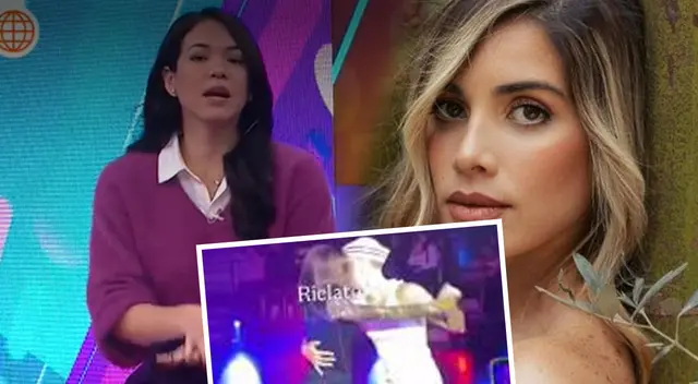 Jazmín Pinedo se INDIGNA EN VIVO por tocamientos indebidos a Korina Rivadeneira Jazmín Pinedo se INDIGNA EN VIVO por tocamientos indebidos a Korina Rivadeneira