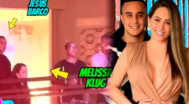 ¿Melissa Klug y Jesús Barco en crisis? FILTRAN imágenes de la pareja DISTANCIADA en discoteca