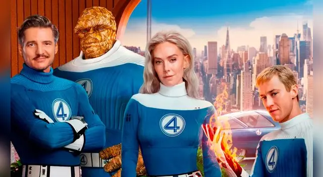 'Los 4 Fantásticos: primeros pasos' llegará a los cines de Perú este jueves 24 de julio. Foto: Marvel 'Los 4 Fantásticos: primeros pasos' llegará a los cines de Perú este jueves 24 de julio. Foto: Marvel
