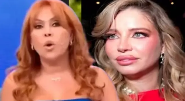 Magaly Medina llama la atención con sus comentarios sobre Flavia Laos. Magaly Medina llama la atención con sus comentarios sobre Flavia Laos.
