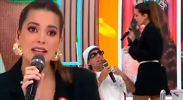 Valeria Piazza se muestra molesta en vivo. Valeria Piazza se muestra molesta en vivo.