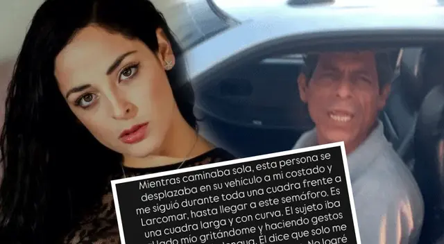 Andrea Luna sufre de ACOSO en plena calle de Miraflores y ENCARA a sujeto