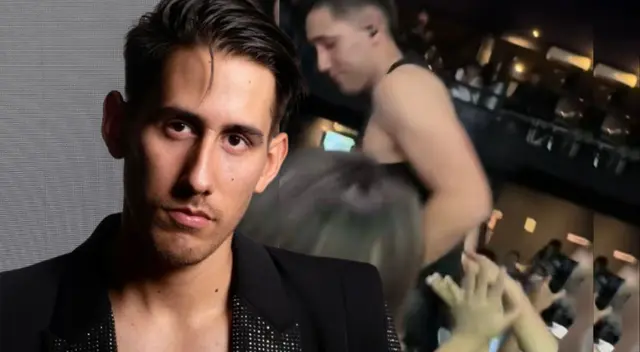 Jonatan Angles expone tocamientos indebidos durante show.