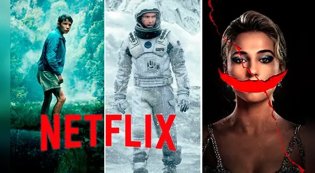 Perdido en la Montaña, Interestellar y Sonríe 2 ya se encuentran disponible en Netflix. Foto: composición EP