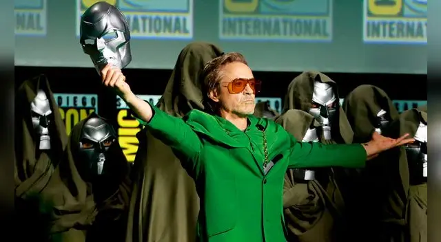 Robert Downey Jr. interpretará a Víctor Von Doom en la cinta 'Avengers: Doomsday'. Foto: Marvel