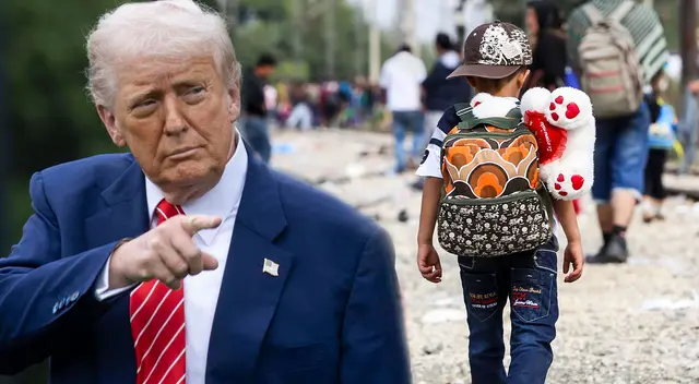 Niños inmigrantes en la mira de Donald Trump.