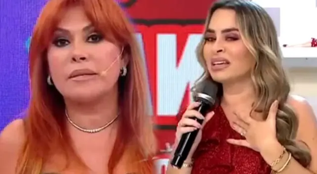 Magaly Medina cuadró a Ethel Pozo por decir que no invitó a Carlos Cacho.