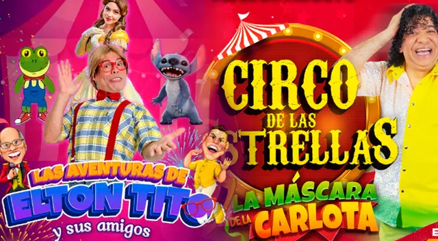 Conoce los circos que la están rompiendo en estas Fiestas Patrias.