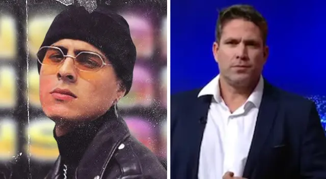 El cantante parcha al conductor de TV. El cantante parcha al conductor de TV.