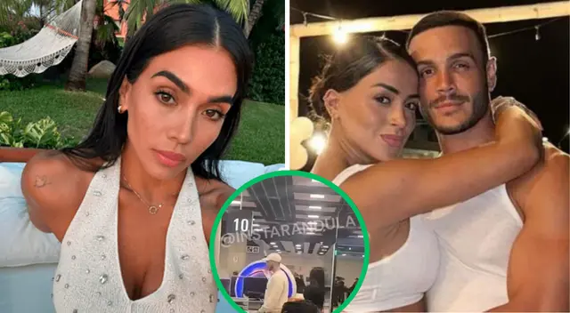 La modelo lanza este peculiar mensaje. La modelo lanza este peculiar mensaje.