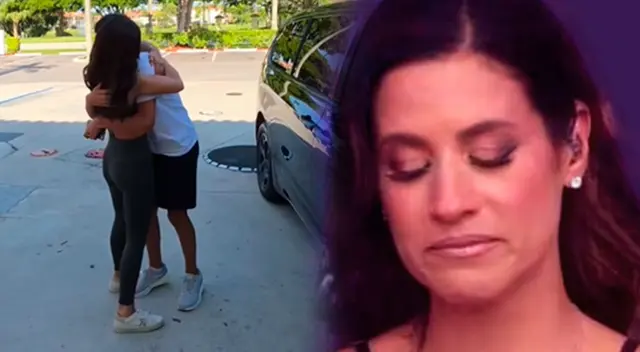 María Pía Copello vive emotivo momento con su hijo.