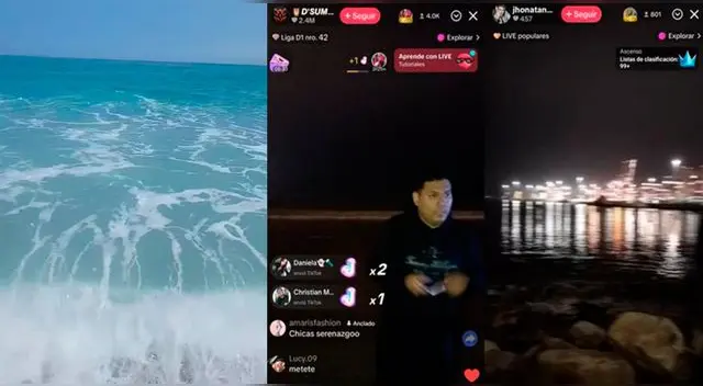 En Tiktok, diversos usuarios se muestran en las playas pese a las advertencias por alerta de tsunami En Tiktok, diversos usuarios se muestran en las playas pese a las advertencias por alerta de tsunami