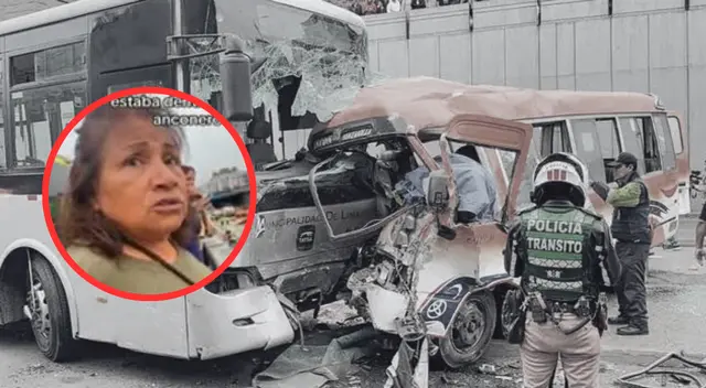 Iba a tomar esa cúster, pero su intuición la salvó de morir en el choque con el Metropolitano