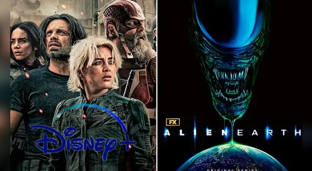 'Thunderbolts*' y 'Alien: earth' llegarán a la plataforma de Disney Plus en el mes de agosto. Foto: Disney Plus 'Thunderbolts*' y 'Alien: earth' llegarán a la plataforma de Disney Plus en el mes de agosto. Foto: Disney Plus