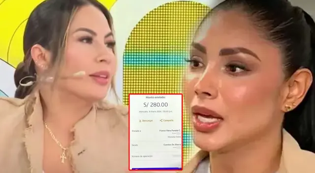 Pamela López decidió dejar en claro que sí trabaja y nadie la mantiene.