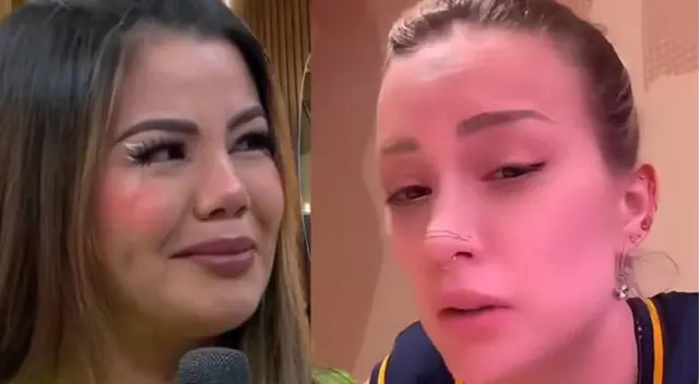 Estrella Torres se burla de Leslie Shaw con canción de Chechito.