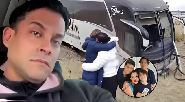 Christian Domínguez vivió accidente y sus hijos se preocupan.