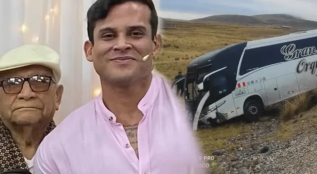 Papá de Christian Domínguez se pronunció tras accidente de su hijo.