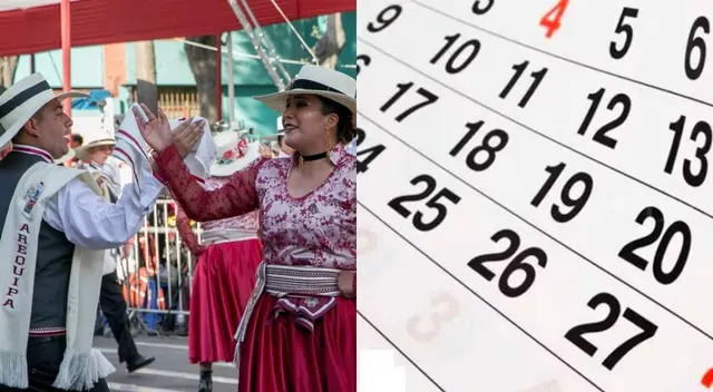 Conoce si habrá un feriado largo del 15 al 18 de agosto en Perú.