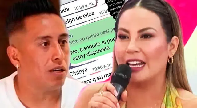 Pamela López destruye  a Christian Cueva.