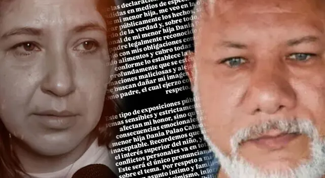 Steve Palao SE PRONUNCIA y DESMIENTE a su expareja sobre OCULTAR a su hija.