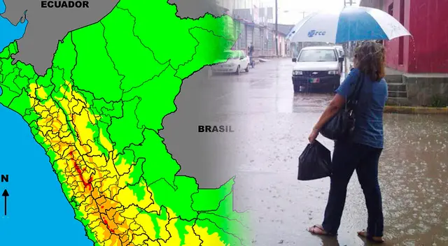 Senamhi advierte a ciudadanos por la llegada de intensas lluvias en diversas regiones del país Senamhi advierte a ciudadanos por la llegada de intensas lluvias en diversas regiones del país