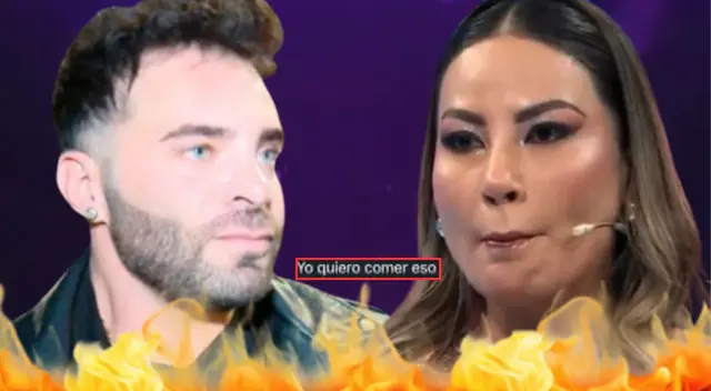 Renzo Spraggon intentó coquetear con Pamela López, según chat.