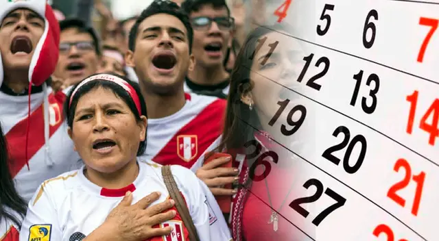 Conoce quiénes podrán descansar del feriado largo en Perú.