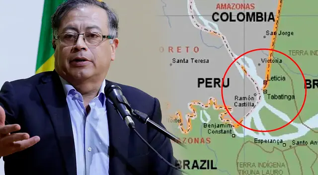Gustavo Petro emitió un alarmante mensaje sobre supuesta inasión peruana en territorio colombiano