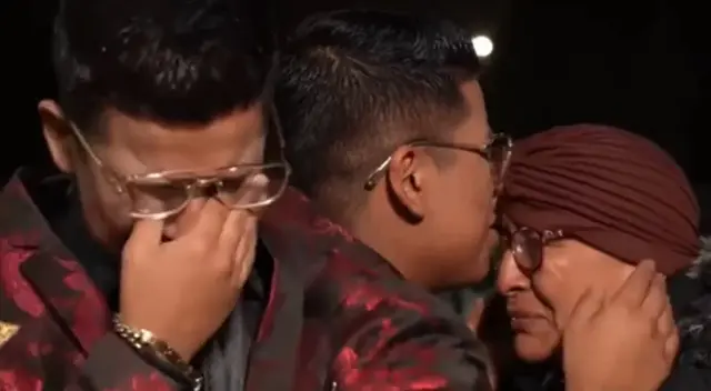 Imitador de Christian Yaipén y su mamá protagonizaron una emotiva escena. Imitador de Christian Yaipén y su mamá protagonizaron una emotiva escena.