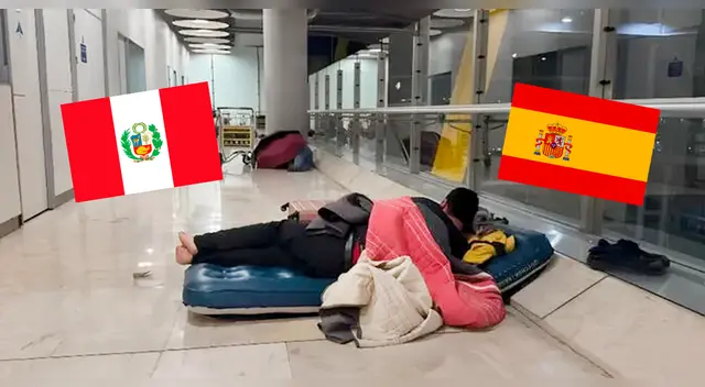 Peruano viajó a España por un futuro mejor, pero terminó viviendo en el aeropuerto de Madrid Peruano viajó a España por un futuro mejor, pero terminó viviendo en el aeropuerto de Madrid