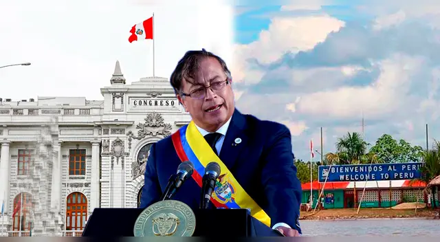 CONGRESO rechaza declaraciones del Presidente colombiano y arremete contra Petro por “desconocer” soberanía del Perú