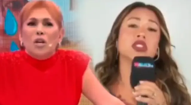 Magaly Medina hunde a Dayanita tras pedido. Magaly Medina hunde a Dayanita tras pedido.